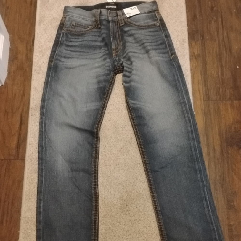 Express Men's Denim Jeans in Blue